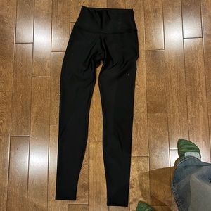 Alo high waist air lift shine black leggings full length